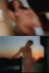 Naked average people swinging