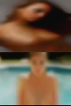 Romantic sexy club nude woman