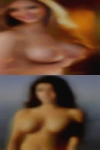 Black nude woman